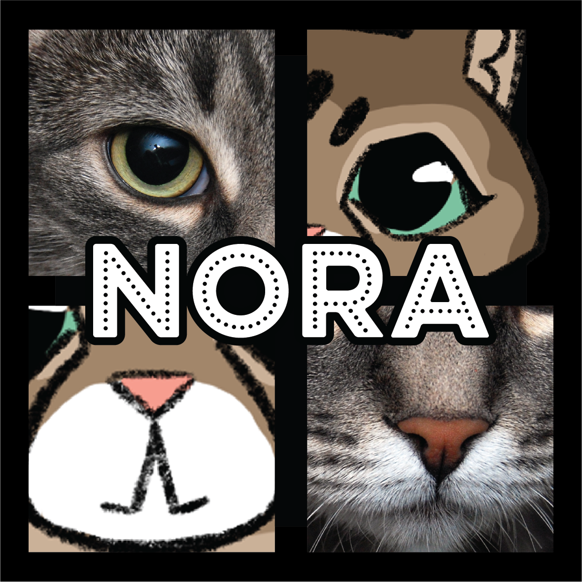 NORA SQUARED - Heavy Blend Hoodie