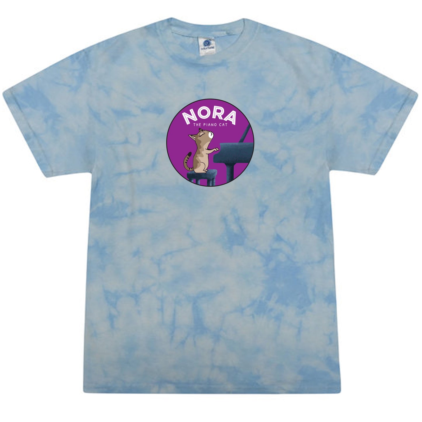 PIANO NORA - Tie-Dye Youth T-shirt