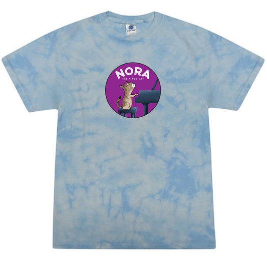 PIANO NORA - Tie-Dye Youth T-shirt